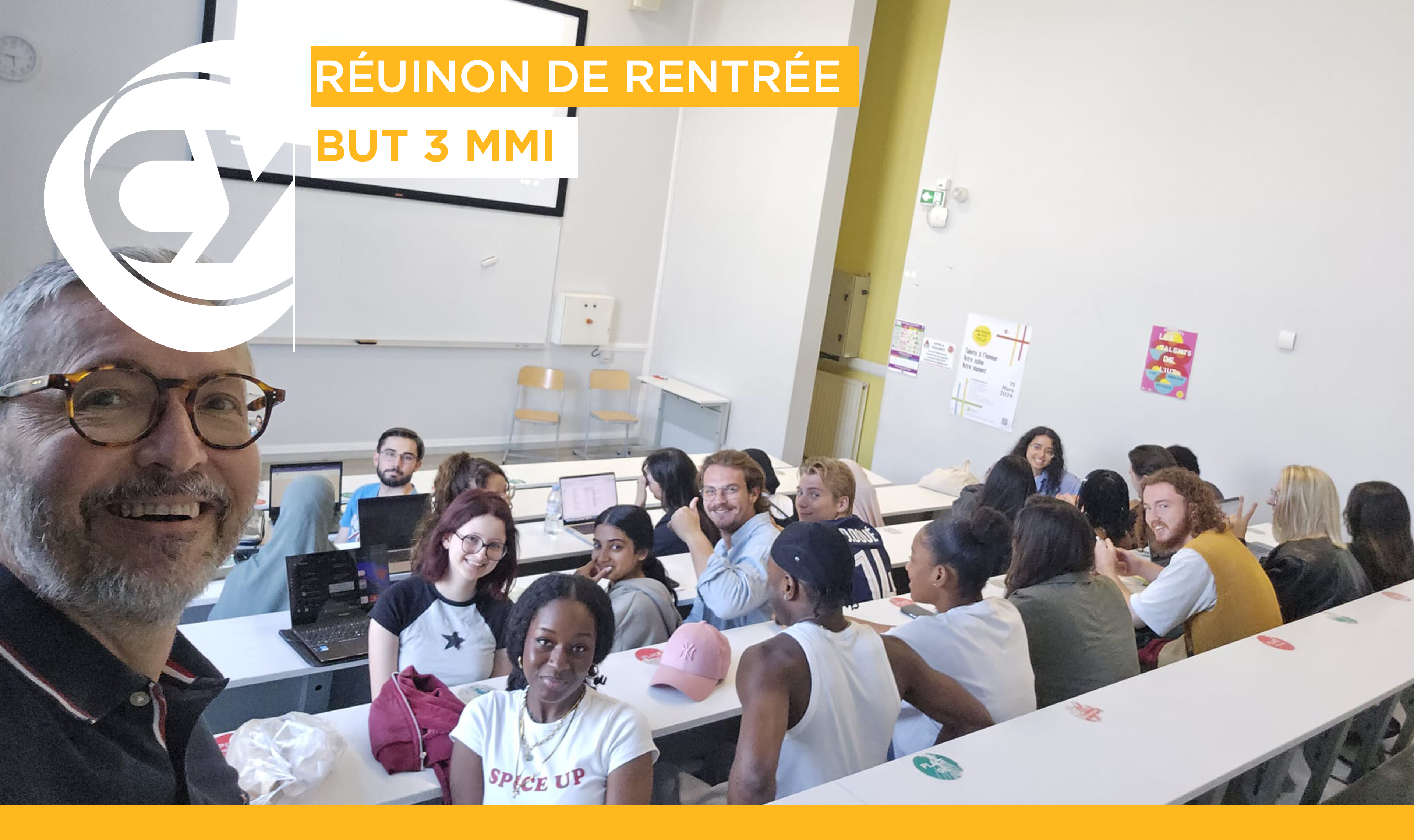 Réunion de rentrée des BUT 3 MMI