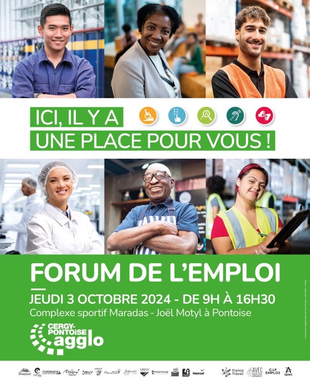 03 octobre 2024 : Forum intercommunal de l'emploi